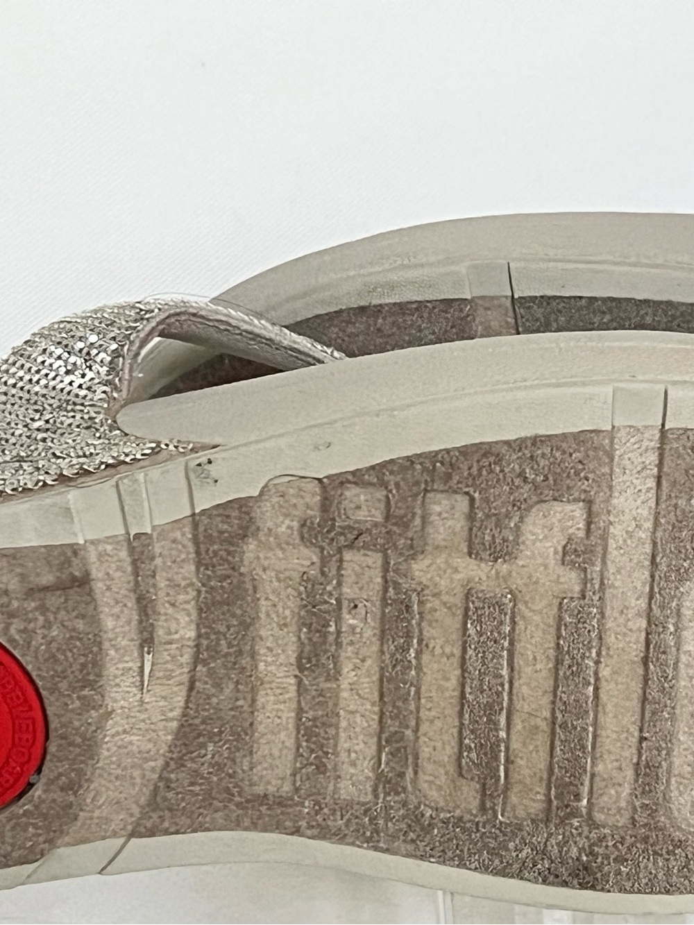 FitFlop Lulu Glittering Crystal-Embellished Sandals Size 8 Pre owned - Picture 9 of 9